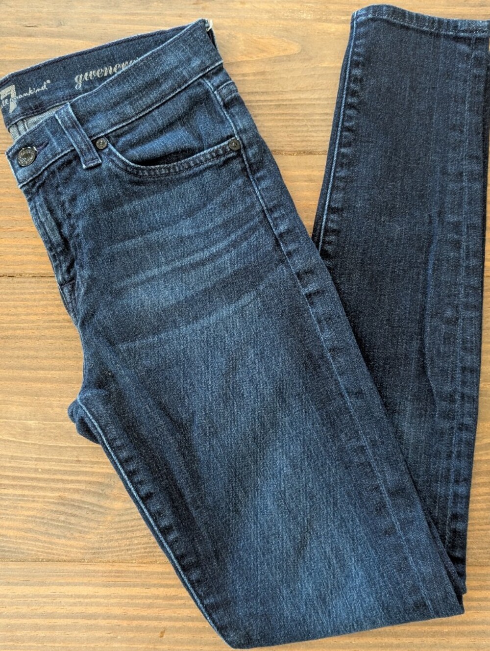 7FAMK FOR ALL MANKIND Gwenivere Skinny Jeans Denim